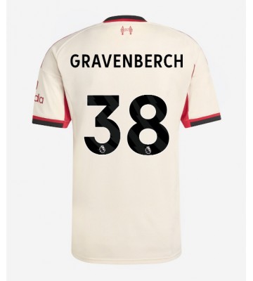 Liverpool Ryan Gravenberch #38 Udebanetrøje 2025-26 Kortærmet